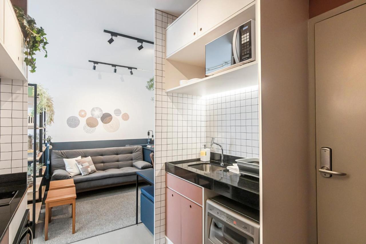 דירות סאו פאולו Studio Charme Vila Mariana Com Lava Loucas מראה חיצוני תמונה